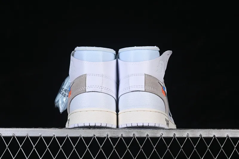 All categories Air Jordan Jordan series basketball shoes Air Jordan 1 High GX foreign trade version Off White x Air Jordan OW AJ1 Joe 1 joint white high-top basketball shoes AA3834-100